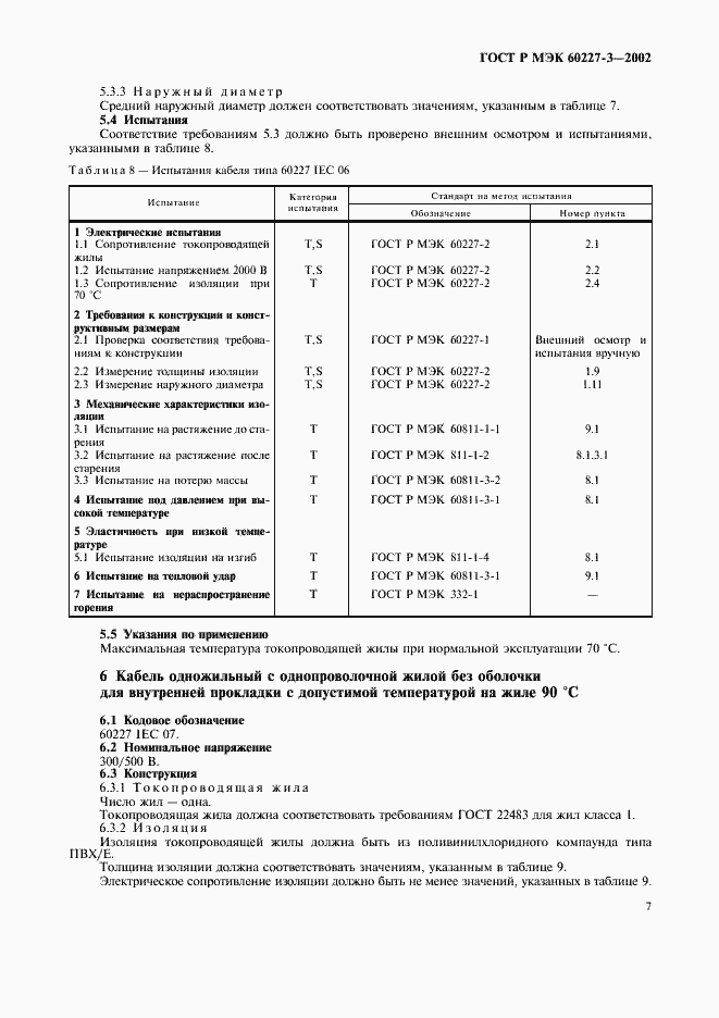 Страница 10 ГОСТ Р МЭК 60227-3-2002