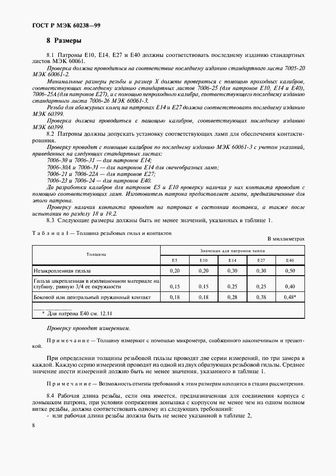 Страница 11 ГОСТ Р МЭК 60238-99