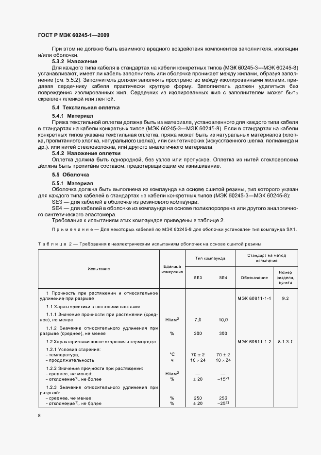 Страница 11 ГОСТ Р МЭК 60245-1-2009