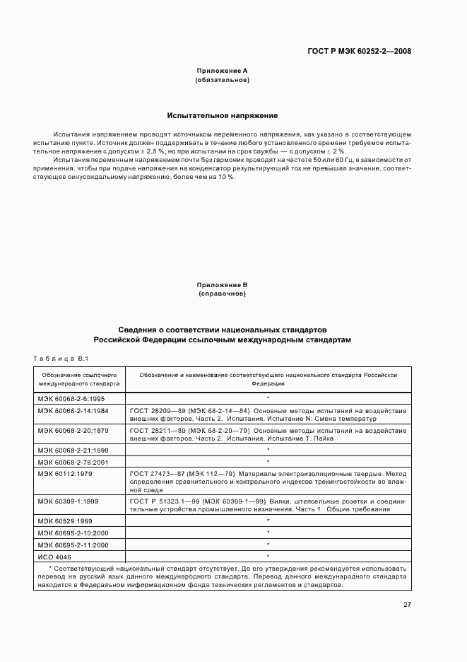 Страница 30 ГОСТ Р МЭК 60252-2-2008