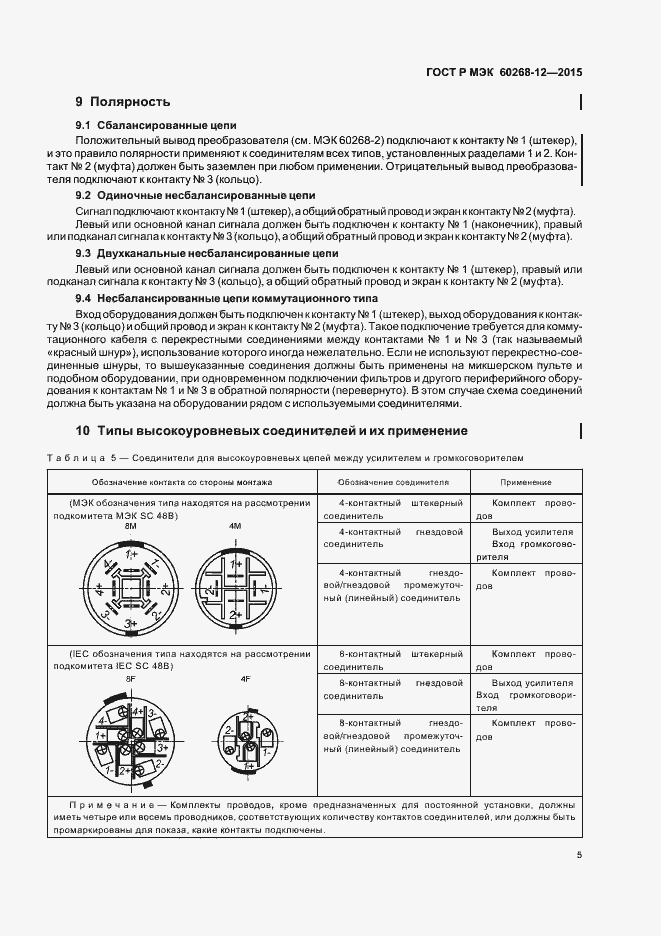Страница 9 ГОСТ Р МЭК 60268-12-2015