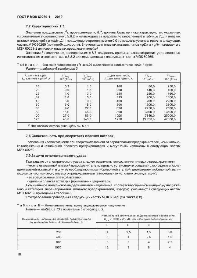 Страница 24 ГОСТ Р МЭК 60269-1-2010