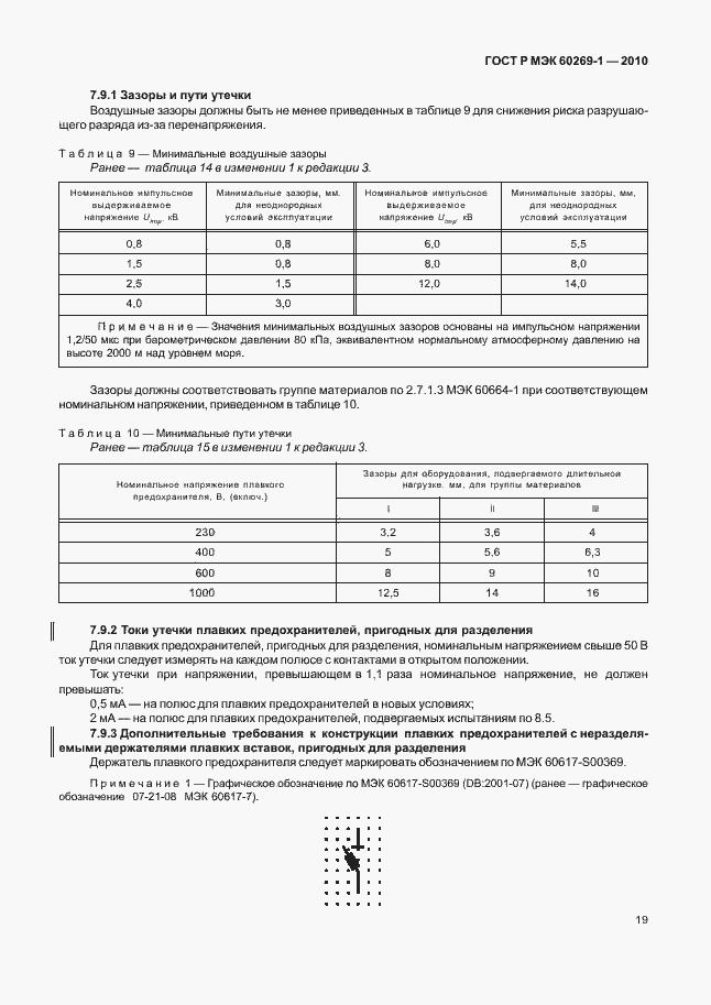 Страница 25 ГОСТ Р МЭК 60269-1-2010