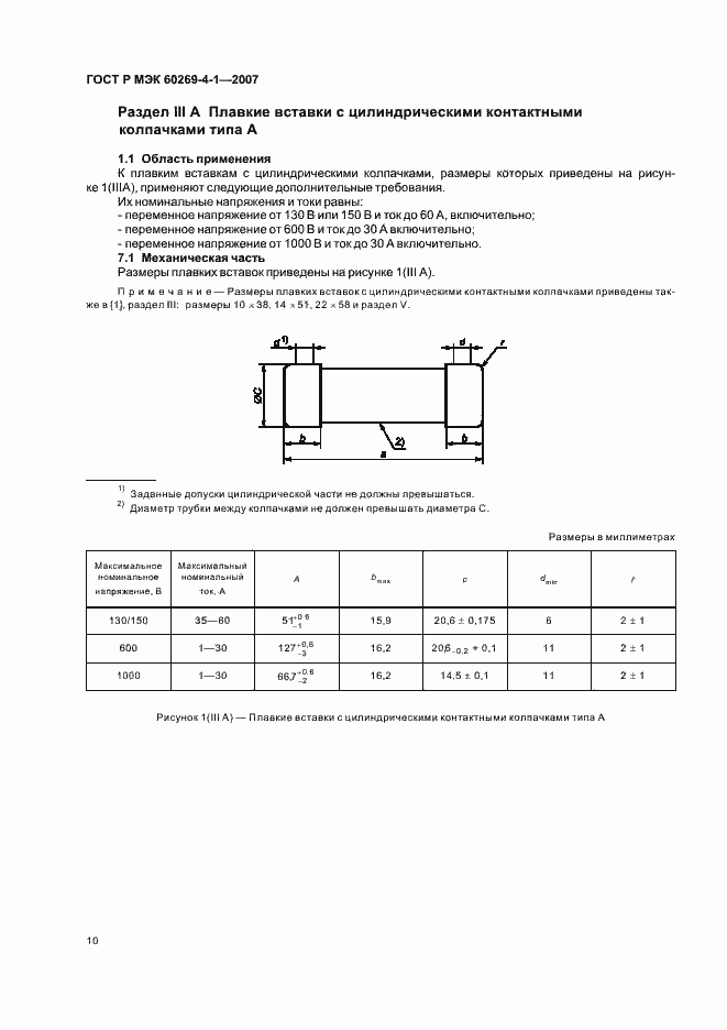 Страница 13 ГОСТ Р МЭК 60269-4-1-2007
