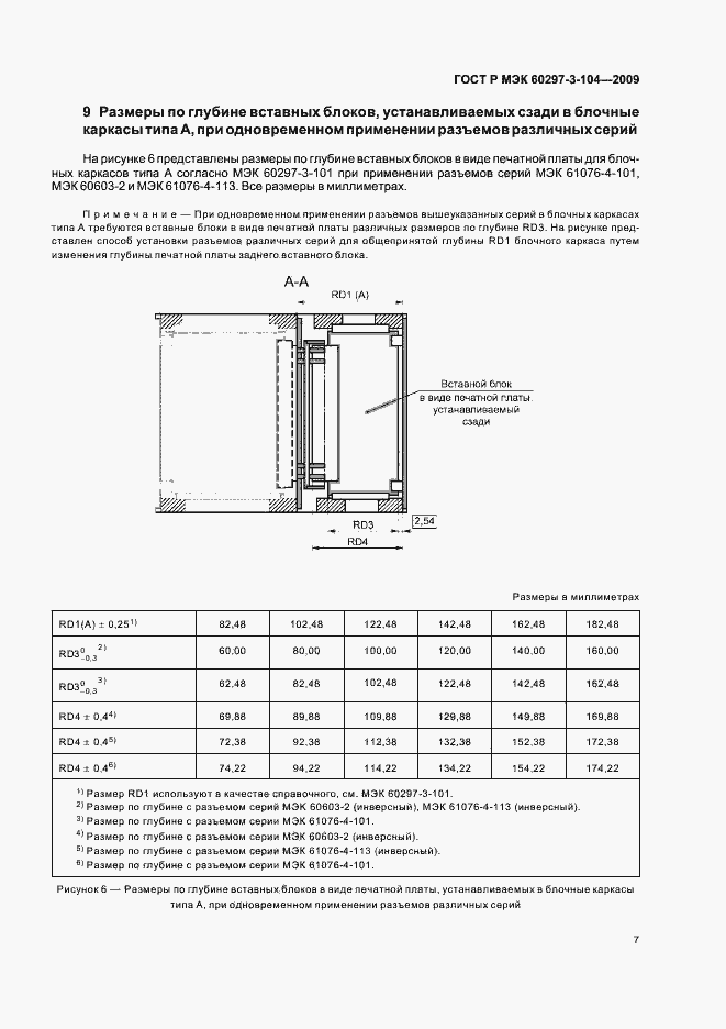 Страница 11 ГОСТ Р МЭК 60297-3-104-2009