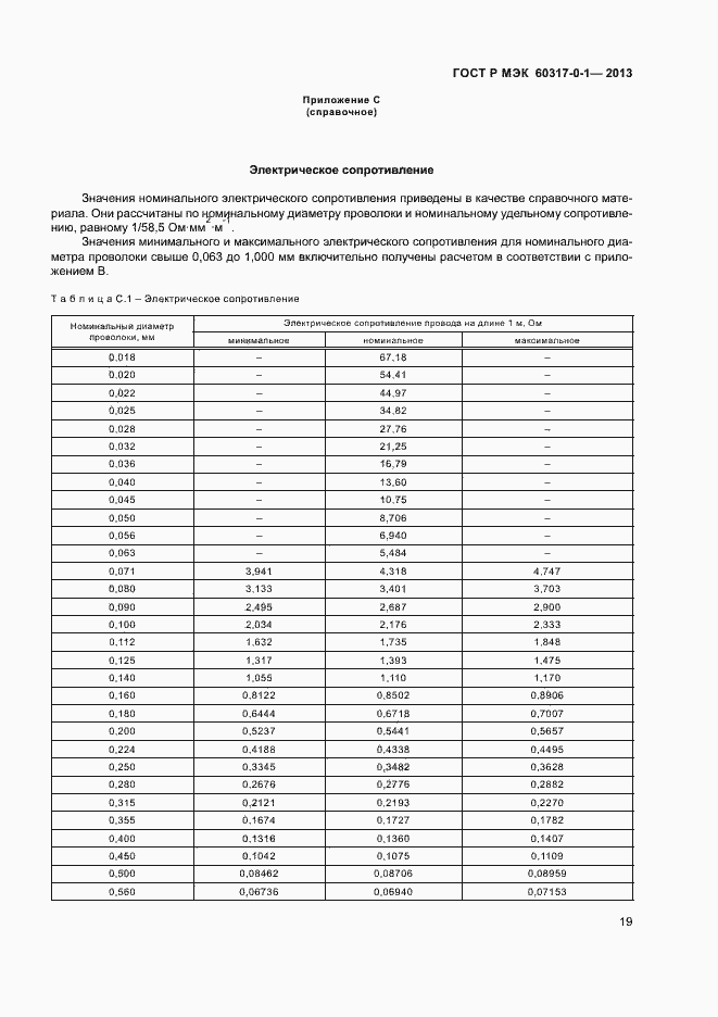 Страница 22 ГОСТ Р МЭК 60317-0-1-2013