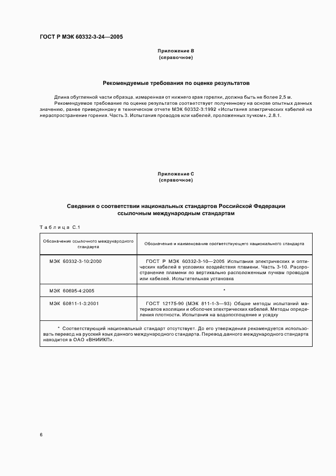 Страница 10 ГОСТ Р МЭК 60332-3-24-2005