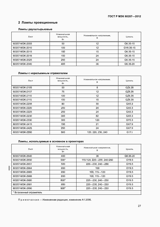 Страница 30 ГОСТ Р МЭК 60357-2012