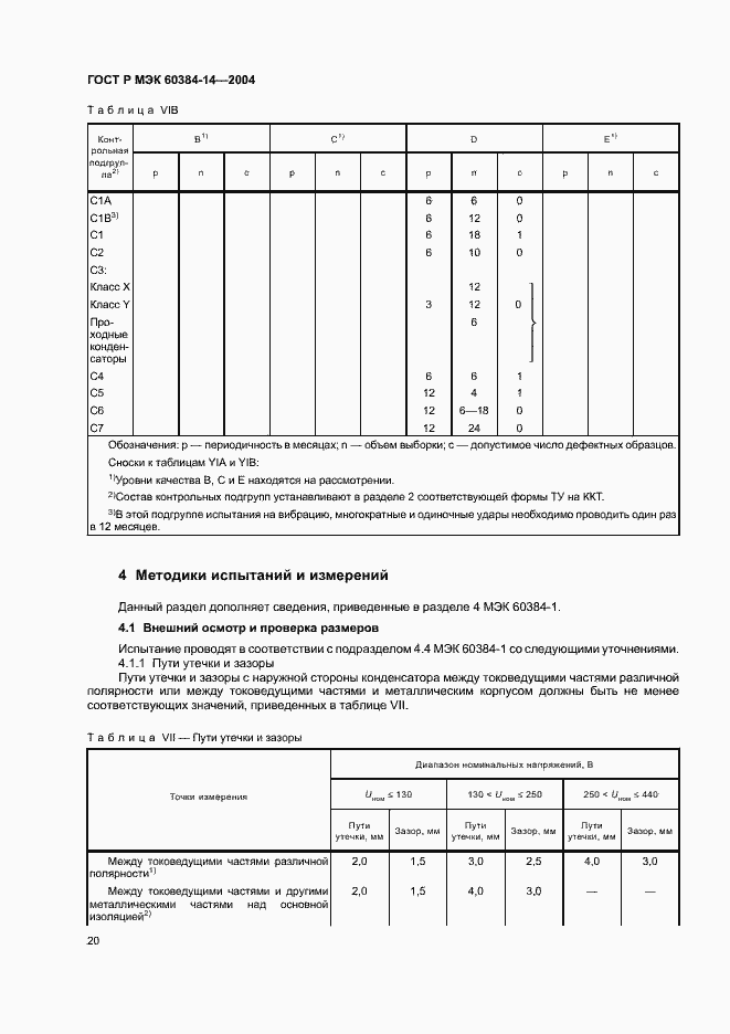 Страница 23 ГОСТ Р МЭК 60384-14-2004