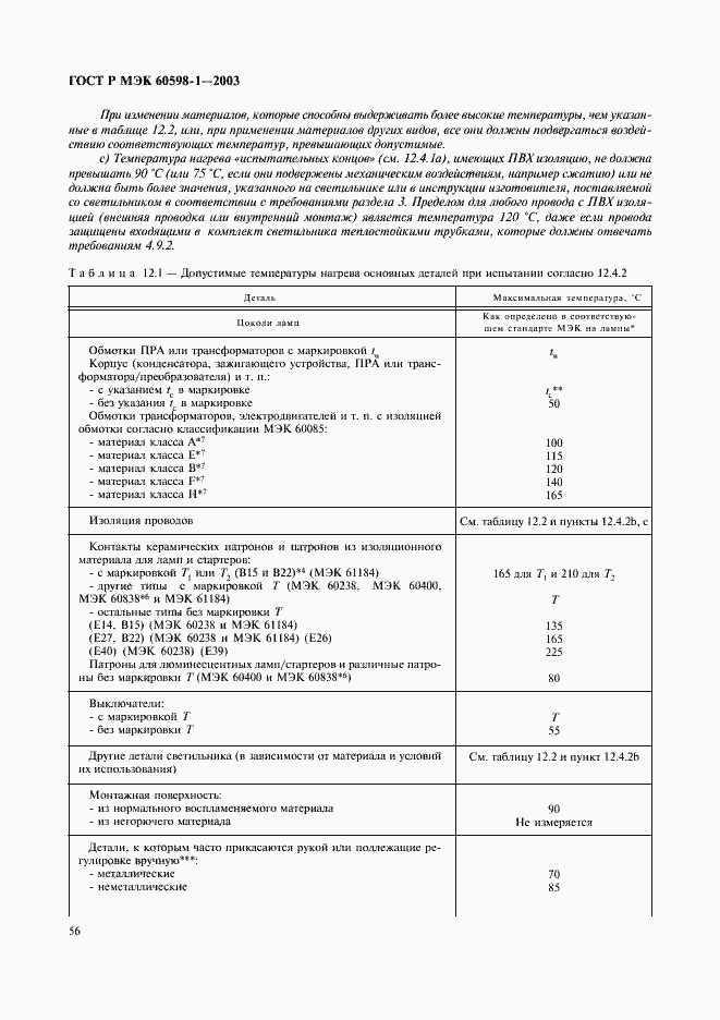 Страница 62 ГОСТ Р МЭК 60598-1-2003