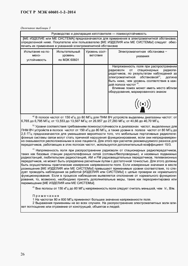 Страница 34 ГОСТ Р МЭК 60601-1-2-2014