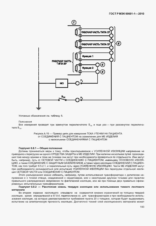 Страница 201 ГОСТ Р МЭК 60601-1-2010