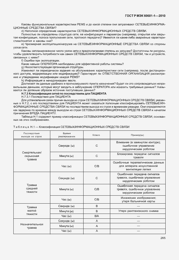 Страница 273 ГОСТ Р МЭК 60601-1-2010