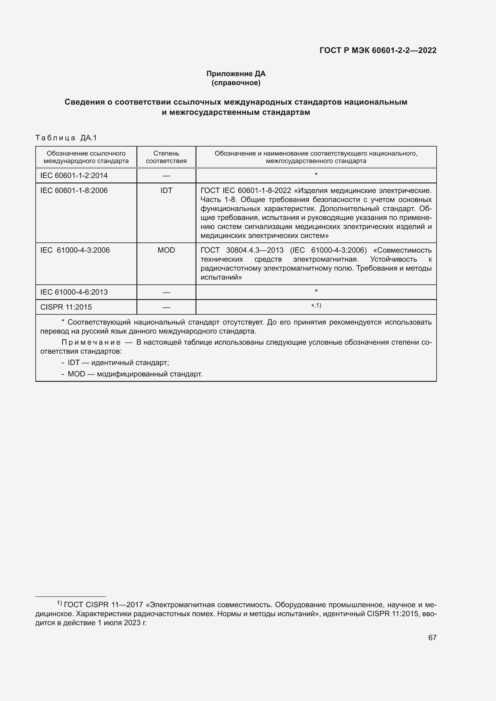 Страница 73 ГОСТ Р МЭК 60601-2-2-2022