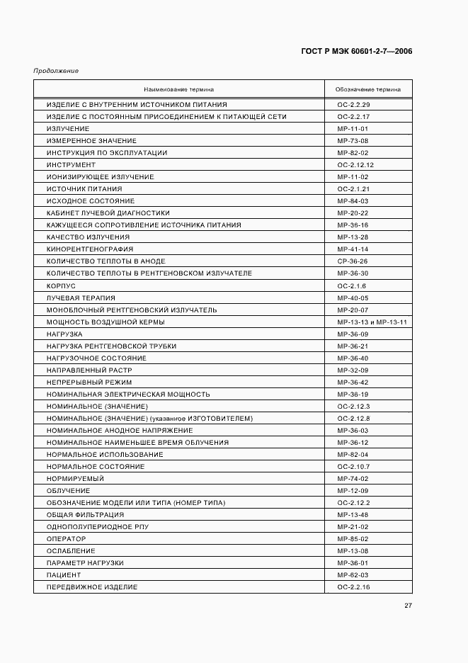 Страница 31 ГОСТ Р МЭК 60601-2-7-2006