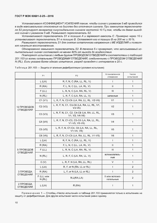 Страница 15 ГОСТ Р МЭК 60601-2-25-2016