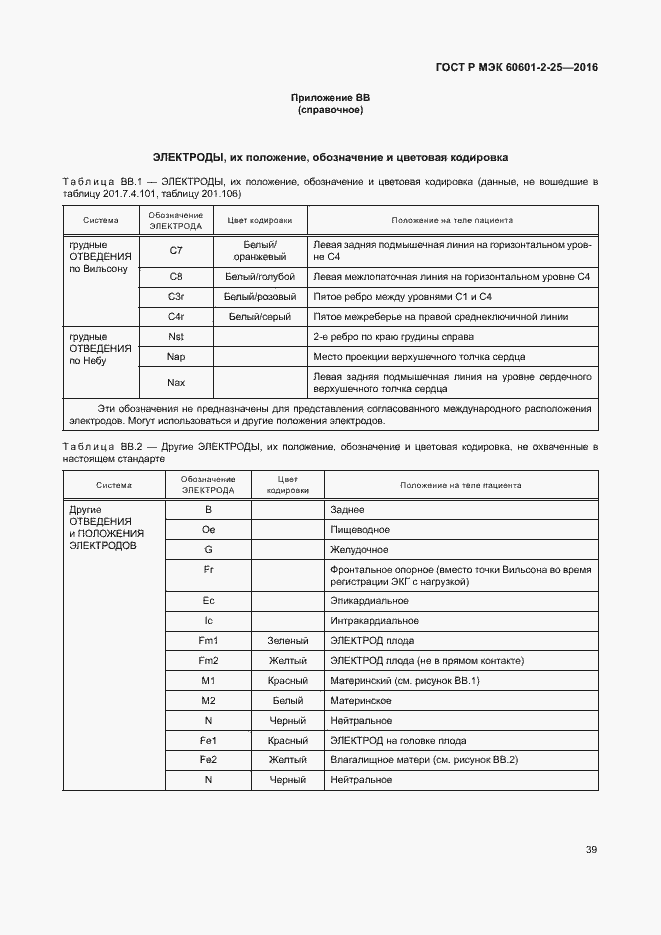 Страница 44 ГОСТ Р МЭК 60601-2-25-2016