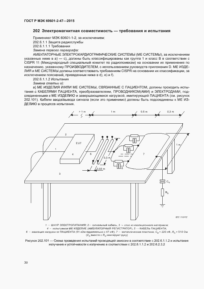Страница 34 ГОСТ Р МЭК 60601-2-47-2015