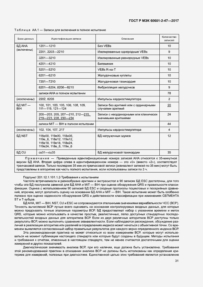Страница 35 ГОСТ Р МЭК 60601-2-47-2017