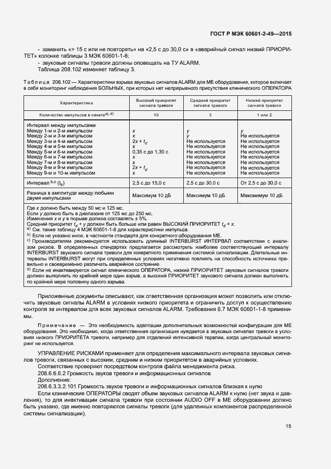 Страница 19 ГОСТ Р МЭК 60601-2-49-2015