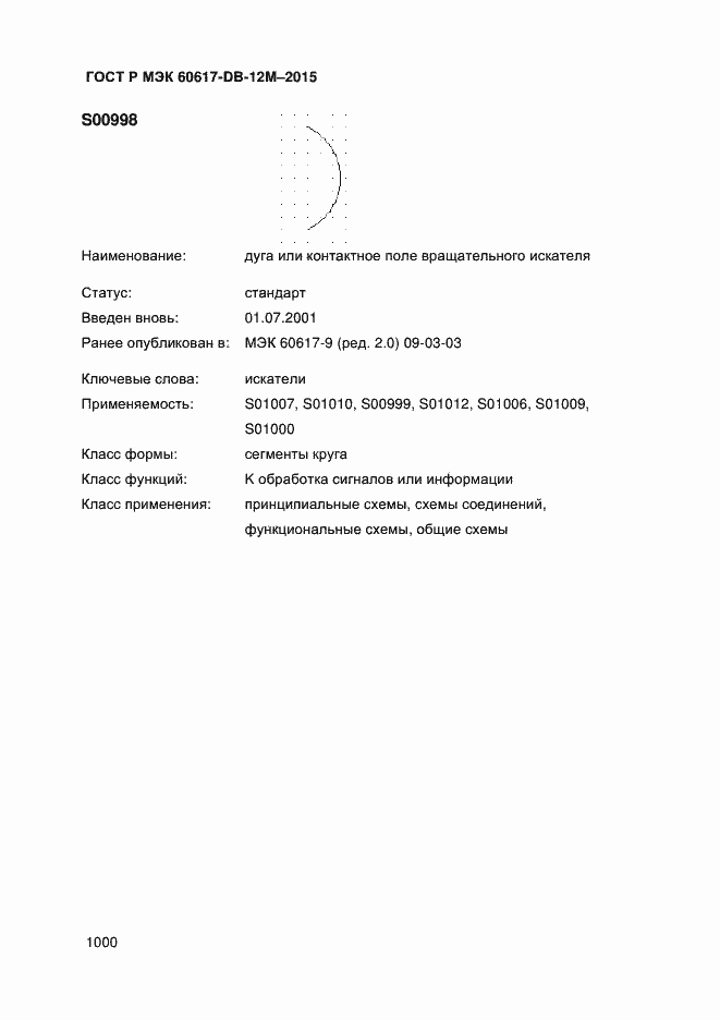 Страница 1005 ГОСТ Р МЭК 60617-DB-12M-2015