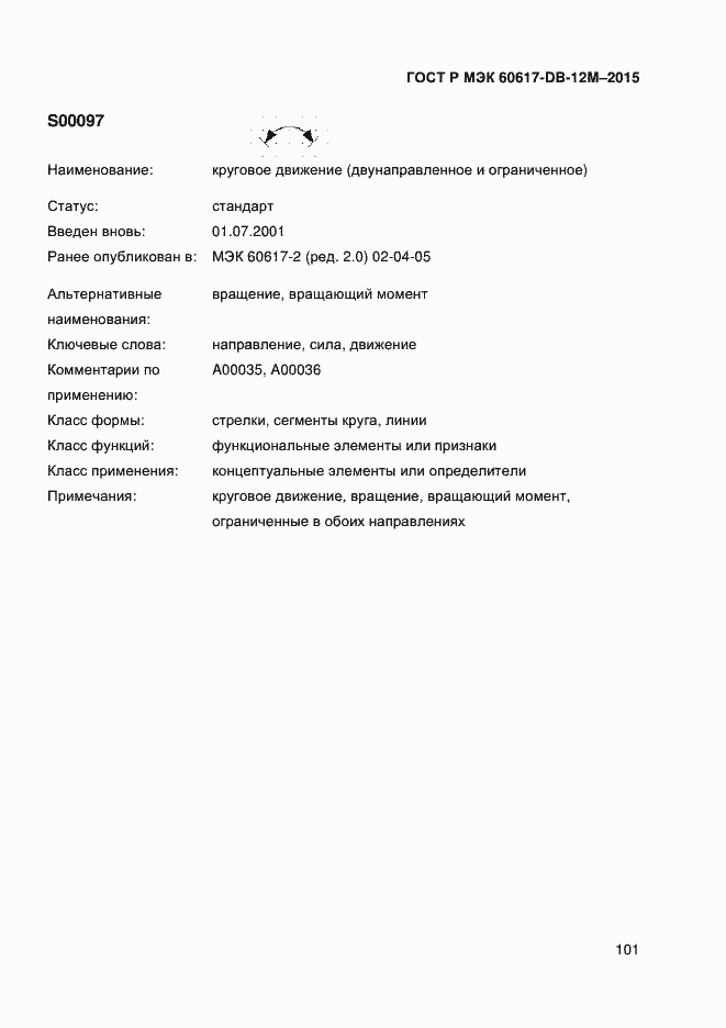 Страница 106 ГОСТ Р МЭК 60617-DB-12M-2015