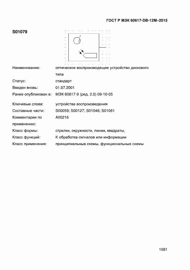 Страница 1086 ГОСТ Р МЭК 60617-DB-12M-2015