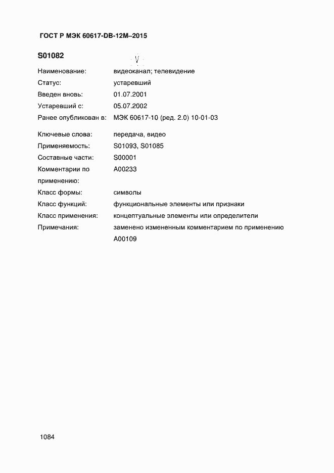 Страница 1089 ГОСТ Р МЭК 60617-DB-12M-2015