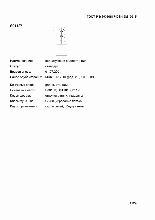 Страница 1134 ГОСТ Р МЭК 60617-DB-12M-2015
