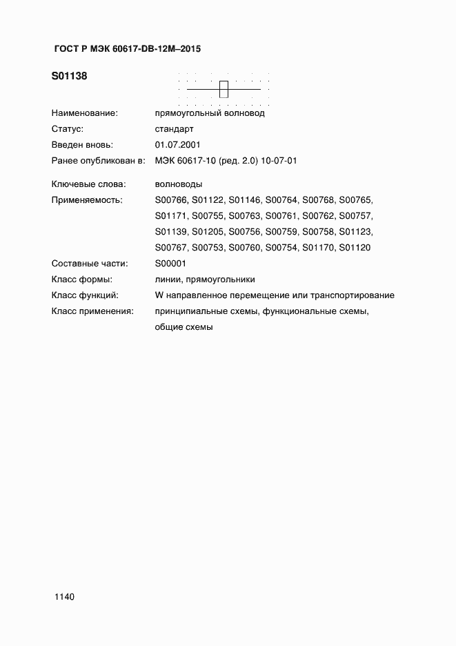 Страница 1145 ГОСТ Р МЭК 60617-DB-12M-2015