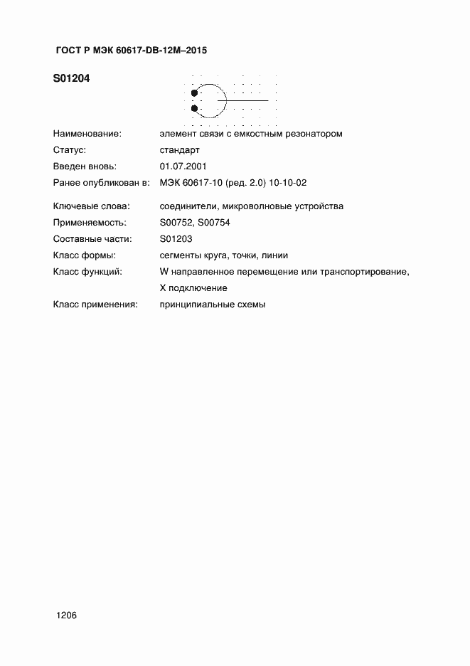 Страница 1211 ГОСТ Р МЭК 60617-DB-12M-2015