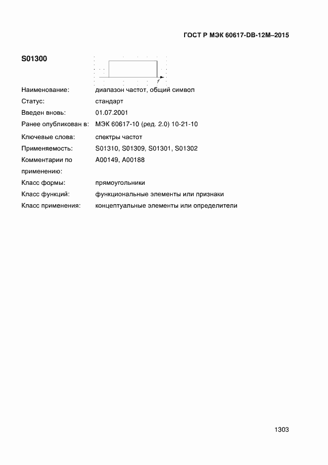 Страница 1308 ГОСТ Р МЭК 60617-DB-12M-2015