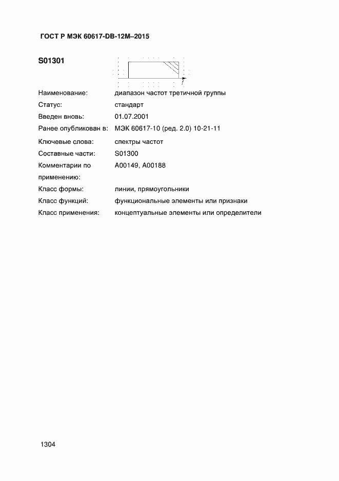 Страница 1309 ГОСТ Р МЭК 60617-DB-12M-2015