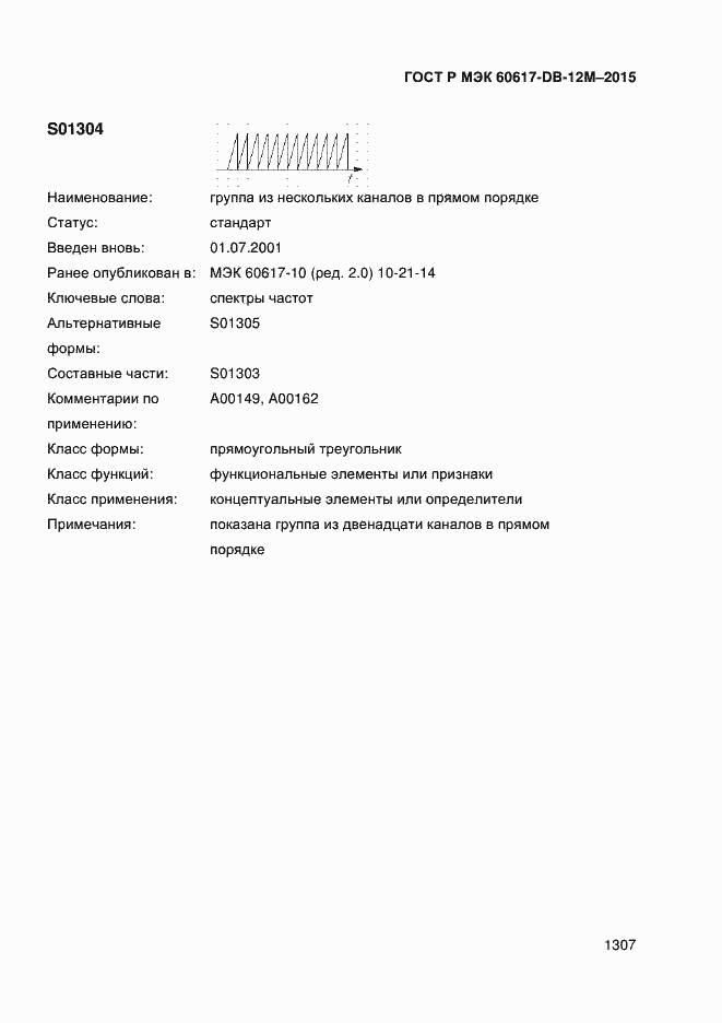 Страница 1312 ГОСТ Р МЭК 60617-DB-12M-2015