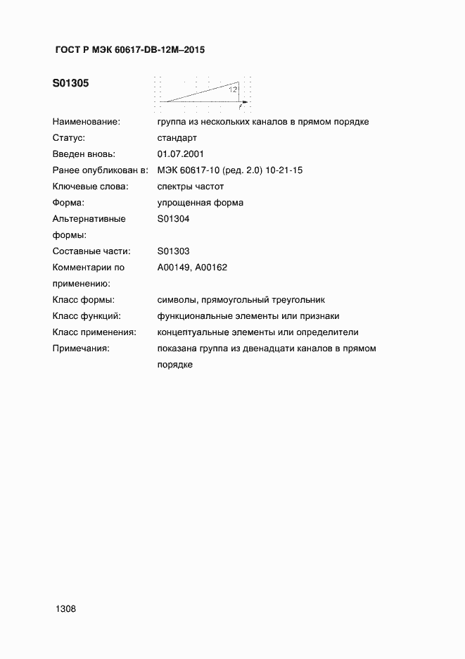 Страница 1313 ГОСТ Р МЭК 60617-DB-12M-2015