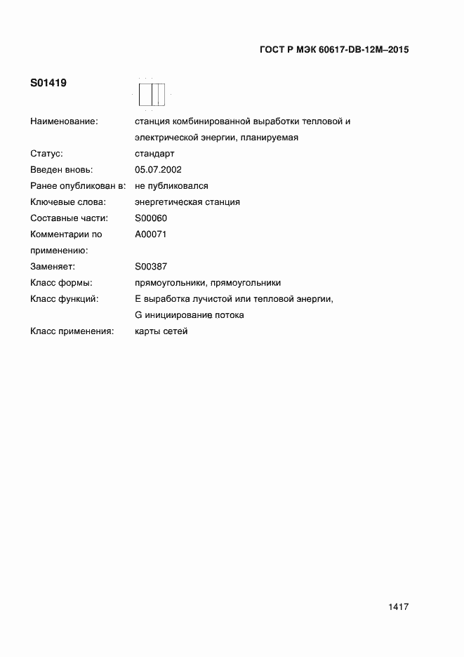 Страница 1422 ГОСТ Р МЭК 60617-DB-12M-2015