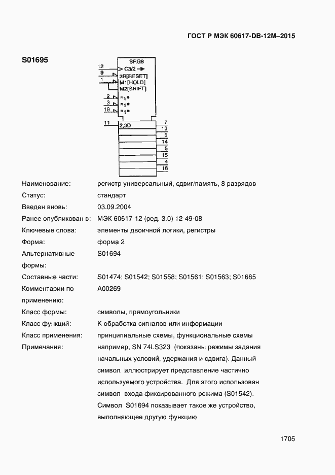 Страница 1710 ГОСТ Р МЭК 60617-DB-12M-2015
