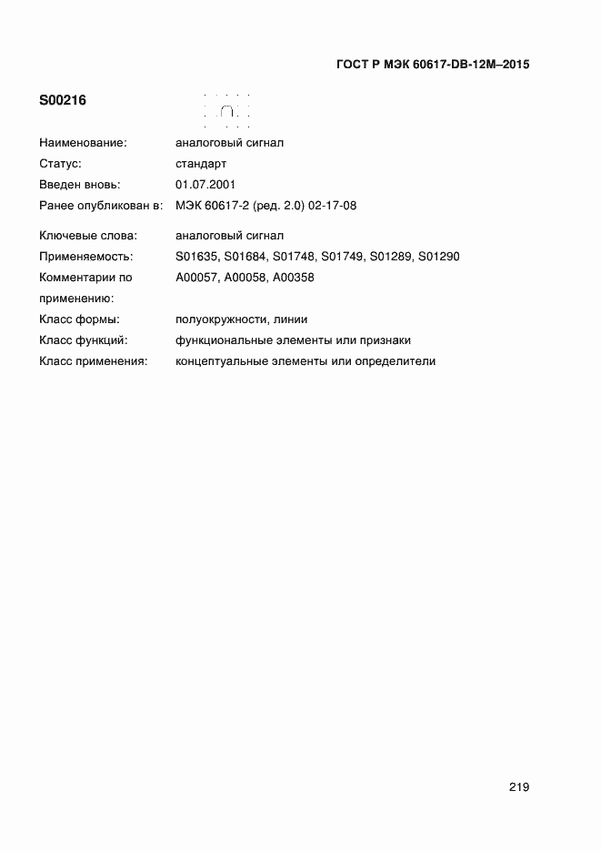 Страница 224 ГОСТ Р МЭК 60617-DB-12M-2015