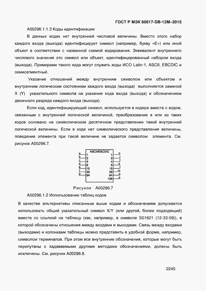 Страница 2250 ГОСТ Р МЭК 60617-DB-12M-2015