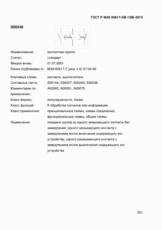 Страница 256 ГОСТ Р МЭК 60617-DB-12M-2015