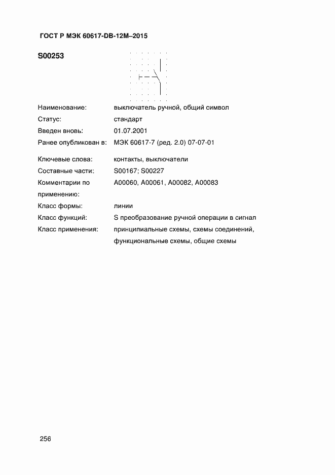 Страница 261 ГОСТ Р МЭК 60617-DB-12M-2015