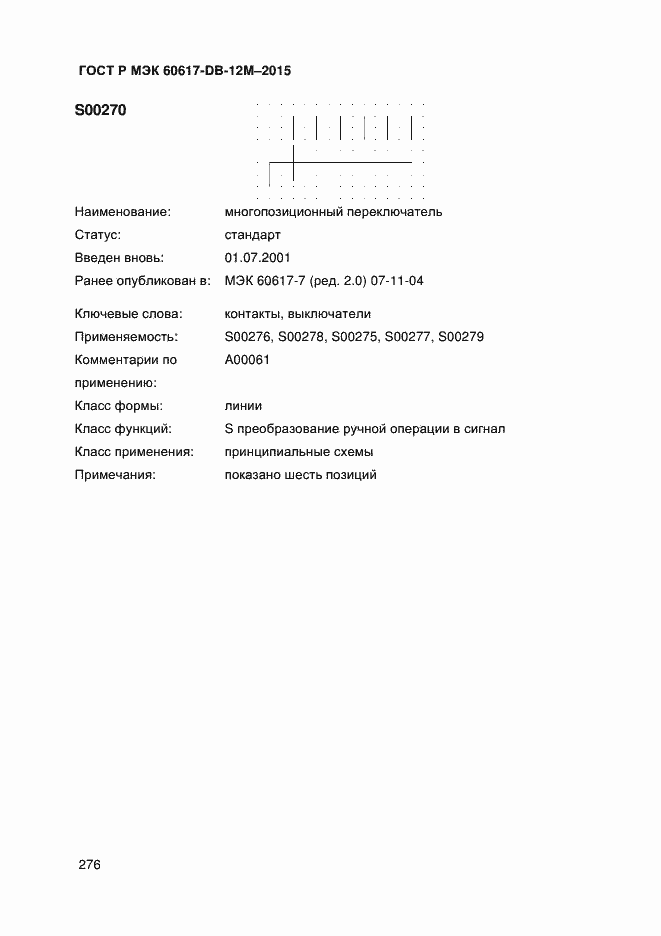 Страница 281 ГОСТ Р МЭК 60617-DB-12M-2015