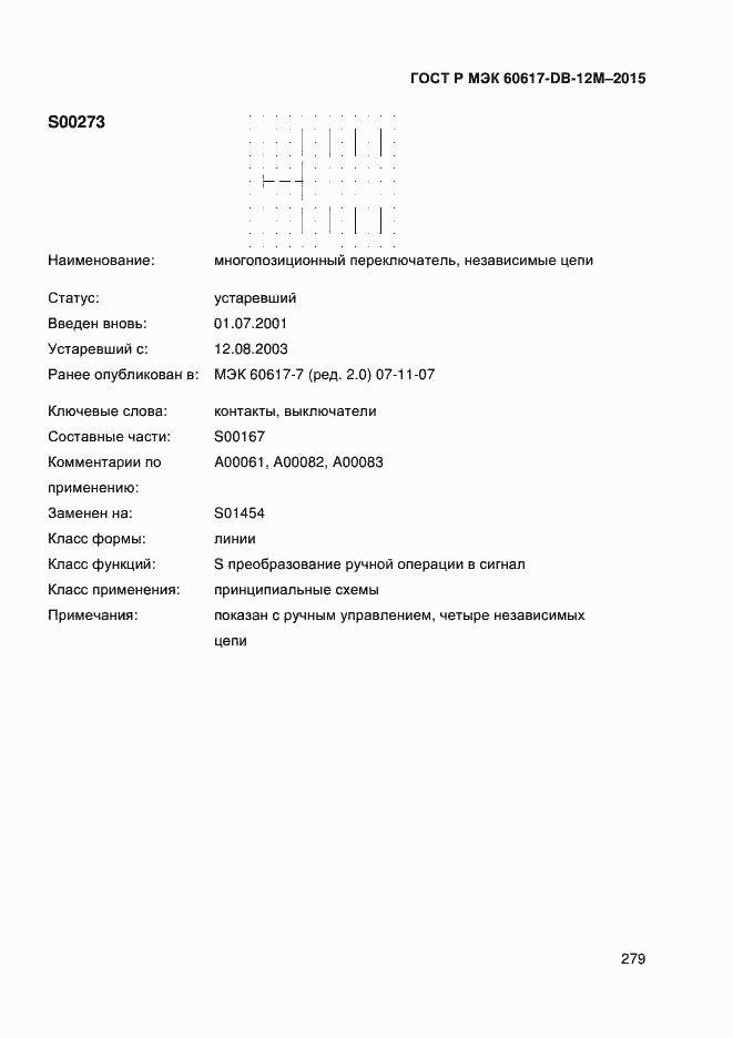 Страница 284 ГОСТ Р МЭК 60617-DB-12M-2015