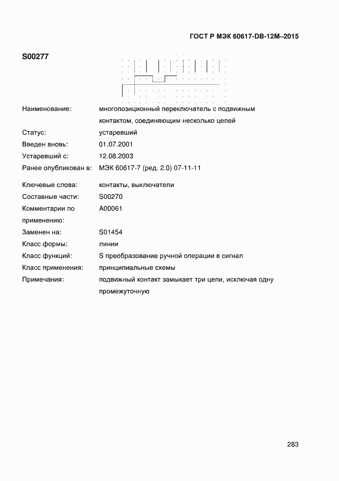 Страница 288 ГОСТ Р МЭК 60617-DB-12M-2015