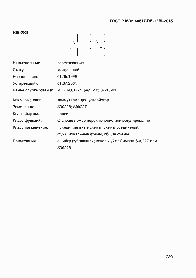 Страница 294 ГОСТ Р МЭК 60617-DB-12M-2015