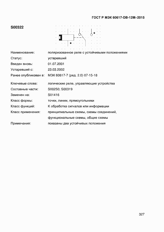 Страница 332 ГОСТ Р МЭК 60617-DB-12M-2015