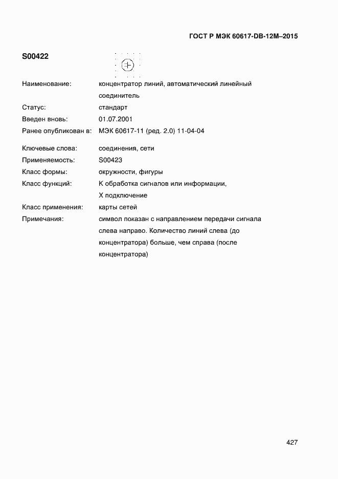 Страница 432 ГОСТ Р МЭК 60617-DB-12M-2015