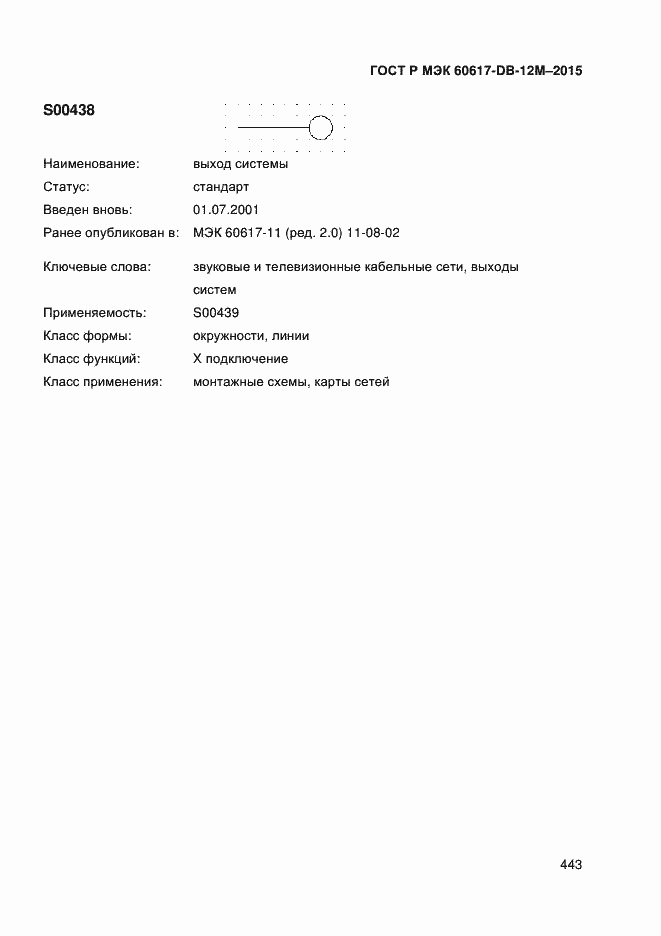 Страница 448 ГОСТ Р МЭК 60617-DB-12M-2015