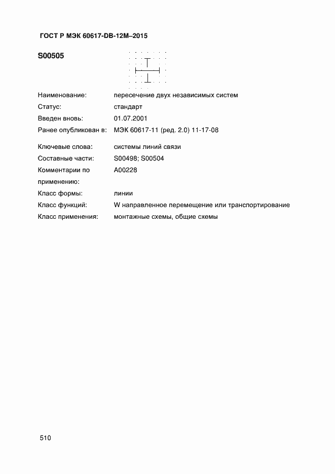 Страница 515 ГОСТ Р МЭК 60617-DB-12M-2015