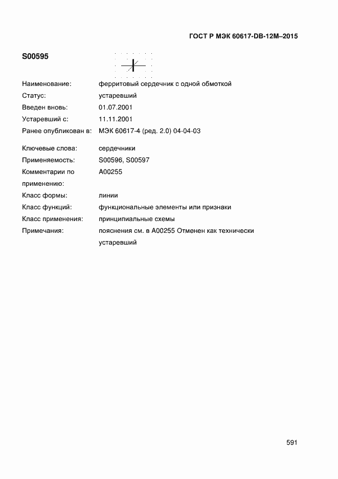 Страница 596 ГОСТ Р МЭК 60617-DB-12M-2015